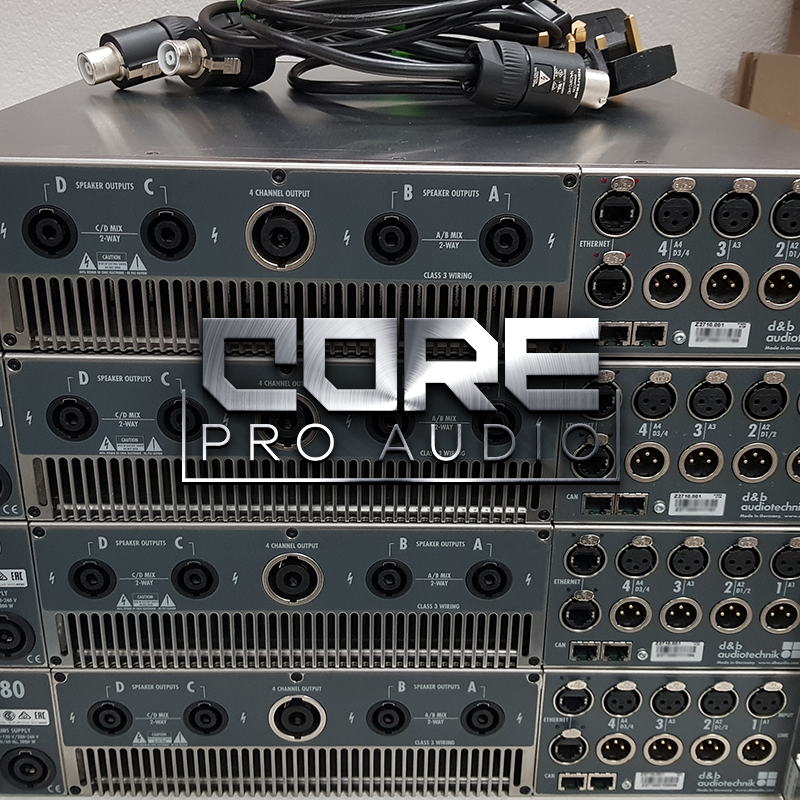 Dnb D80 Rack USED D&B D80 Amplifier – Core Pro Audio
